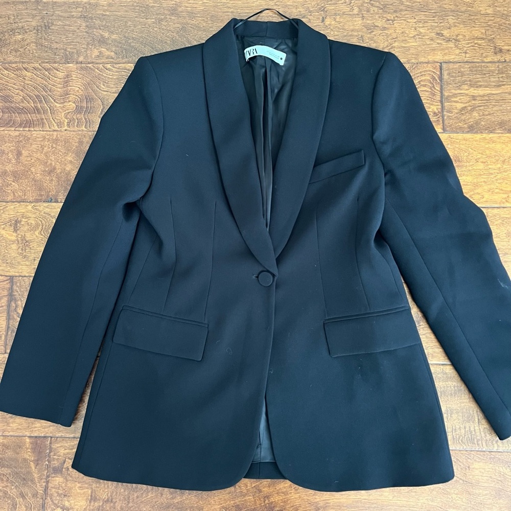 Zara Black Blazer Size M